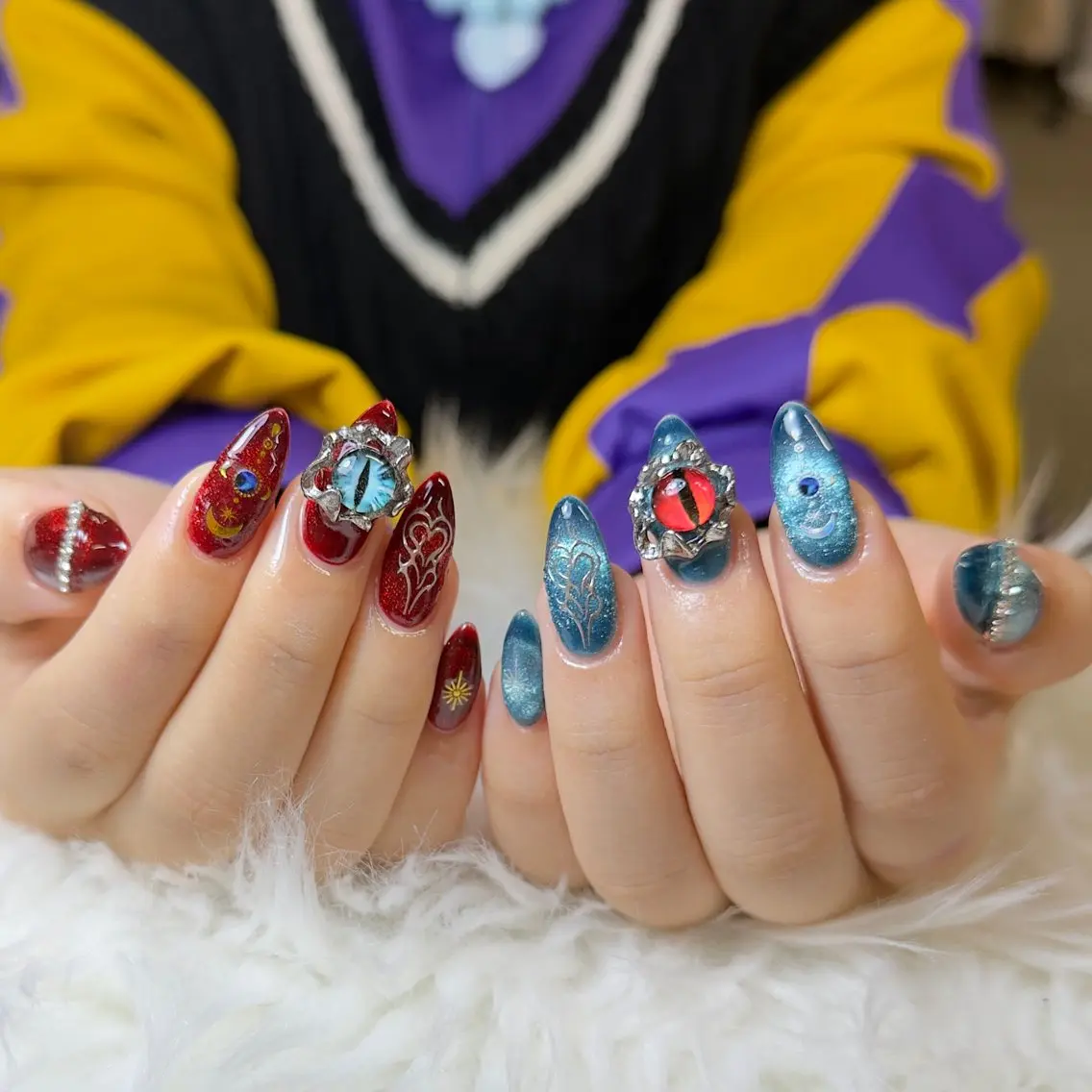 ネイル チークネイル フットネイル フレンチネイル グラデーション 韓国ネイル YUKI NAILのネイルデザイン