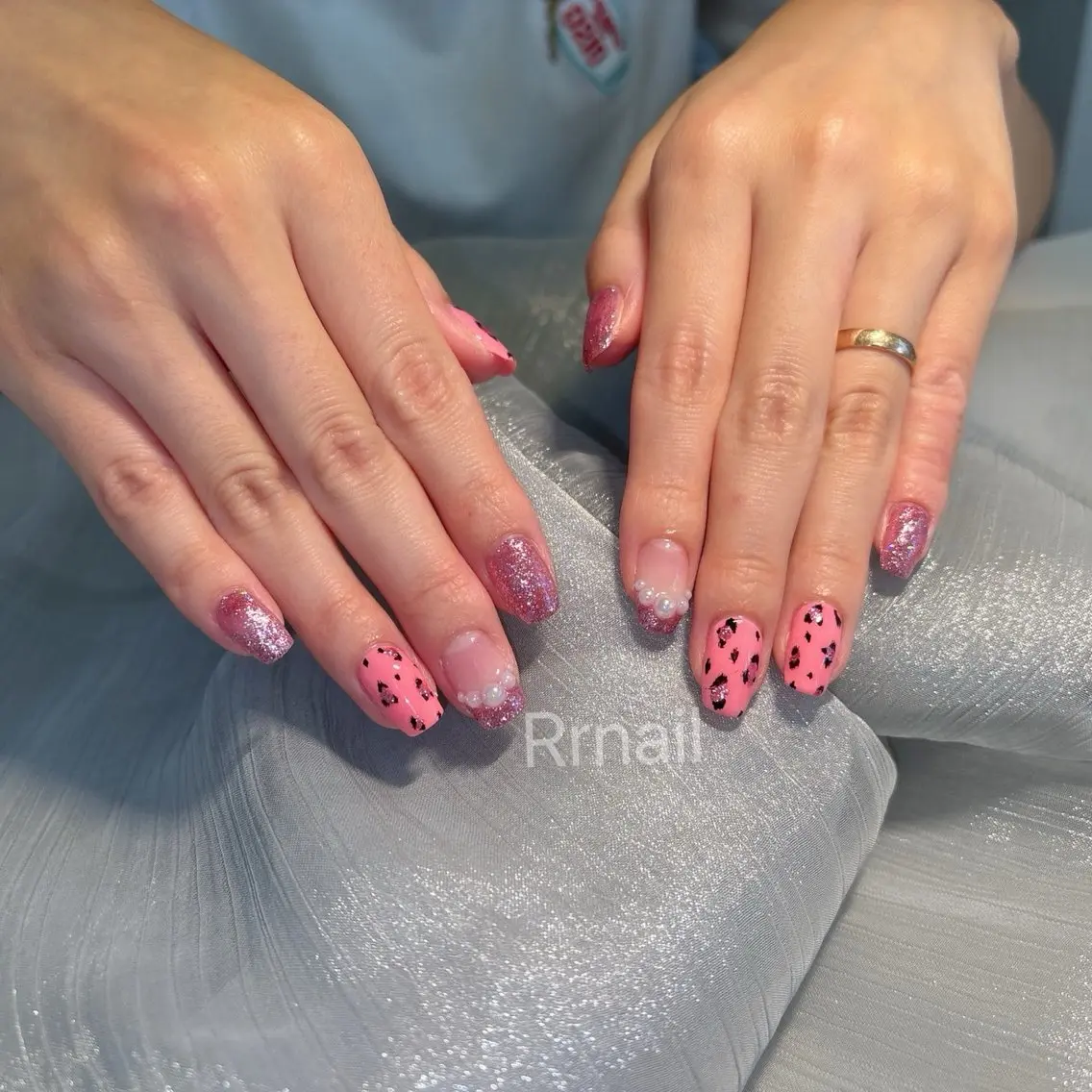 ミディアム ハンドネイル Rr Nailのネイルデザイン