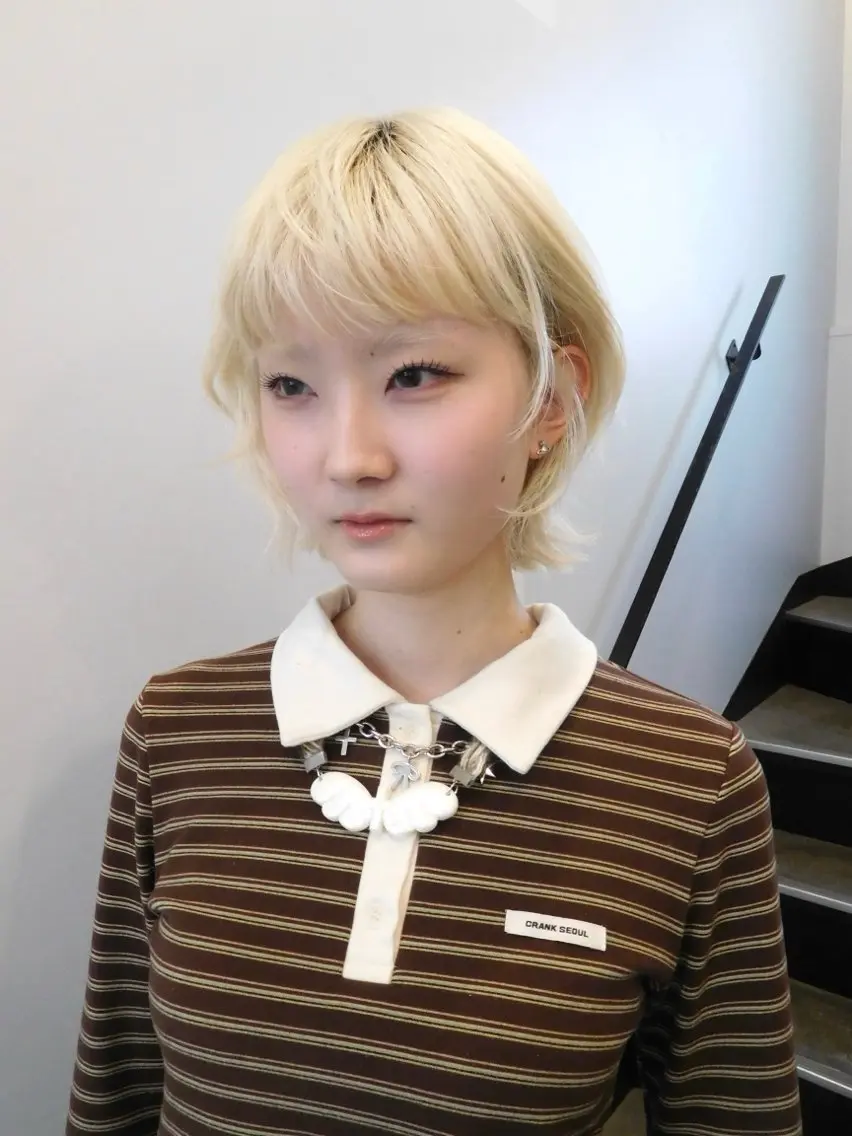 ショート カット ひな🐥縮毛矯正 / レイヤーカット✨のヘアスタイル