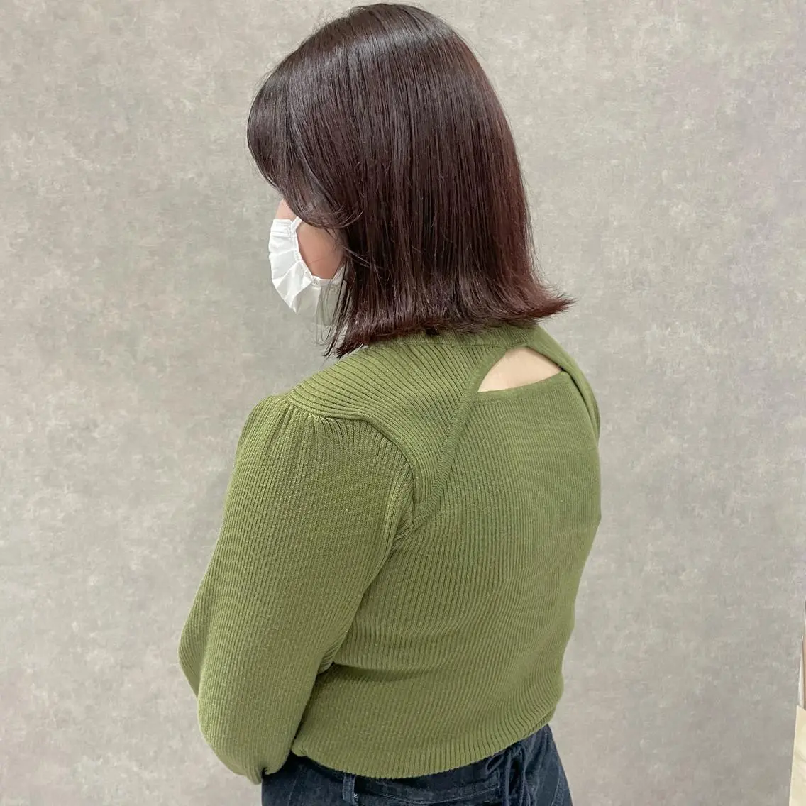 ミディアム カラー トリートメント はちすか るかのヘアスタイル