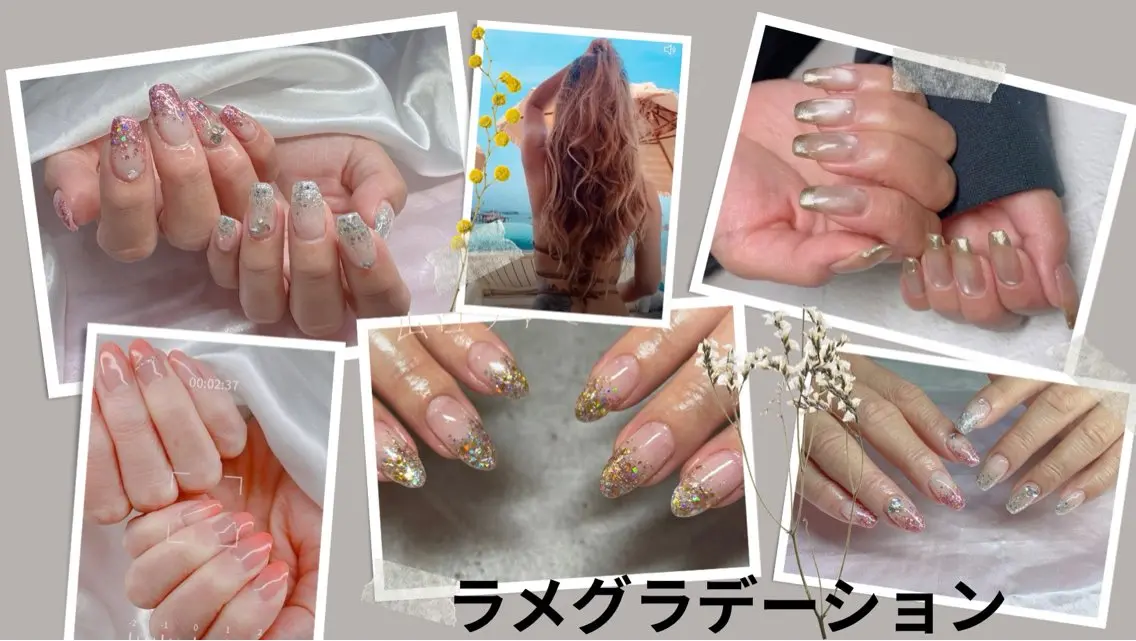 ネイル フットネイル ジェルネイル グラデーション ラメ(グリッター) ラメグラデーション SINCERELY シンシアリー🌈のネイルデザイン
