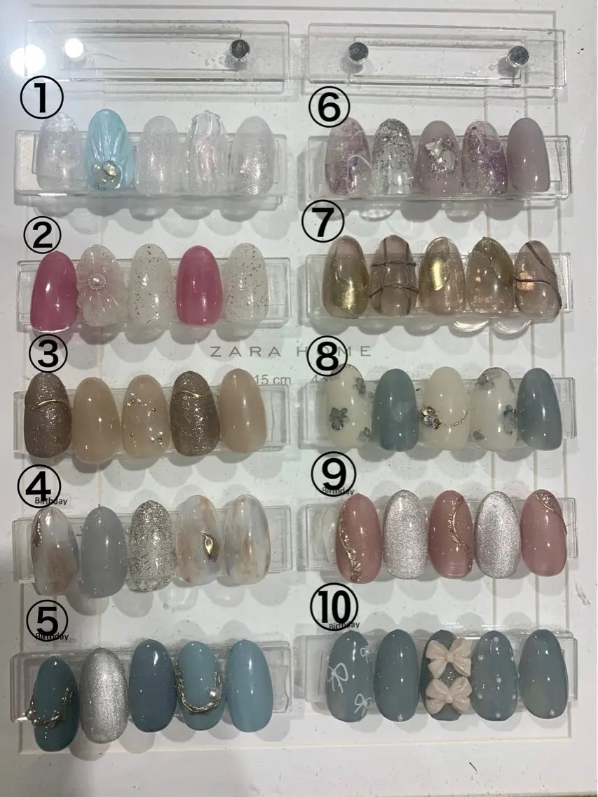 ネイル ハンドネイル &robe yurieのネイルデザイン