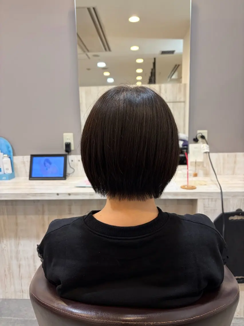 ショート カット トリートメント 平瀬 胡桃のヘアスタイル