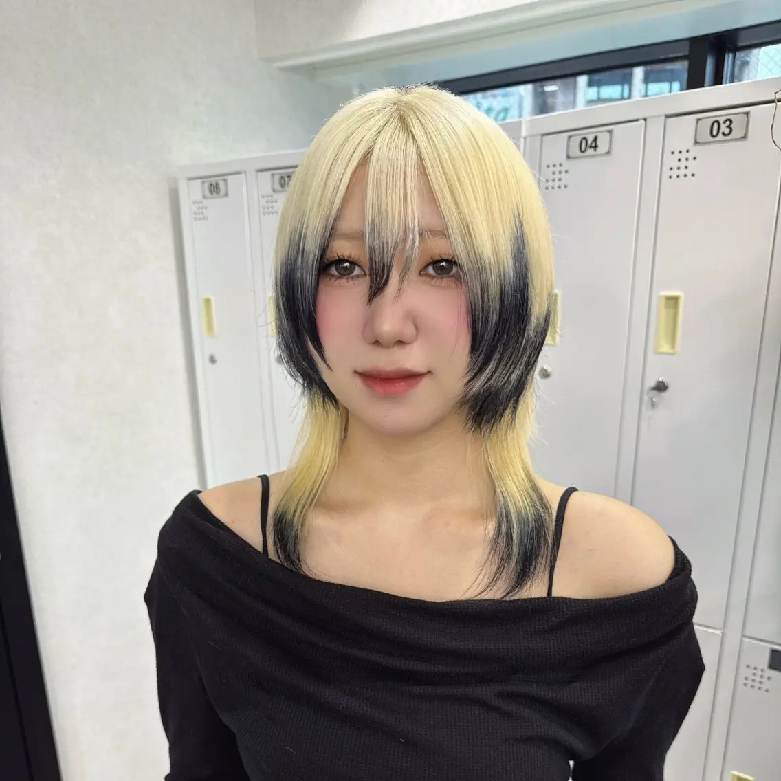 ミディアム ヘアカラー 透明感•ハイトーン /🪽ゆずほ🪽のヘアスタイル