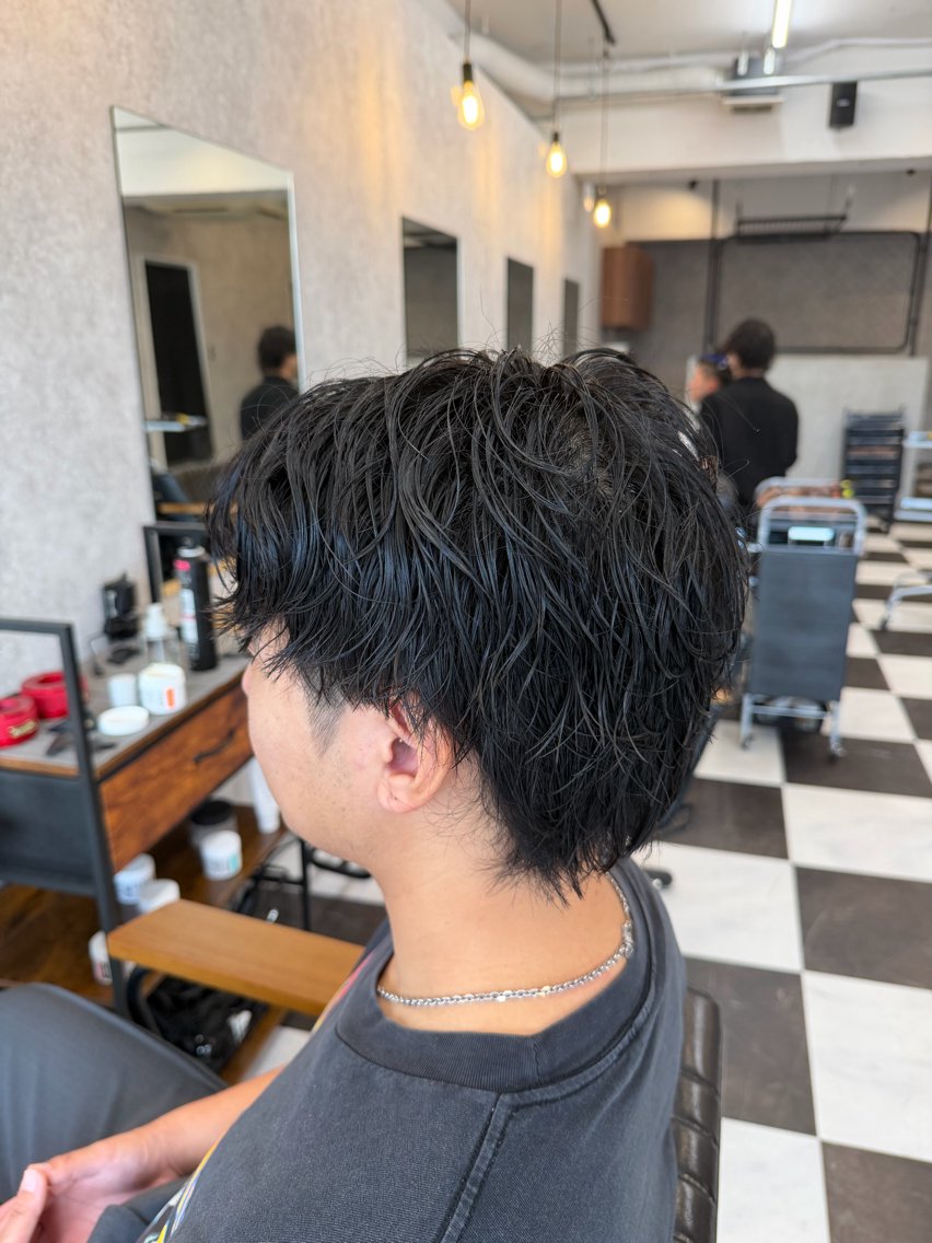 ミディアム メンズ 【メッシュ×パーマ】 ❤️🔥Koukiのヘアスタイル