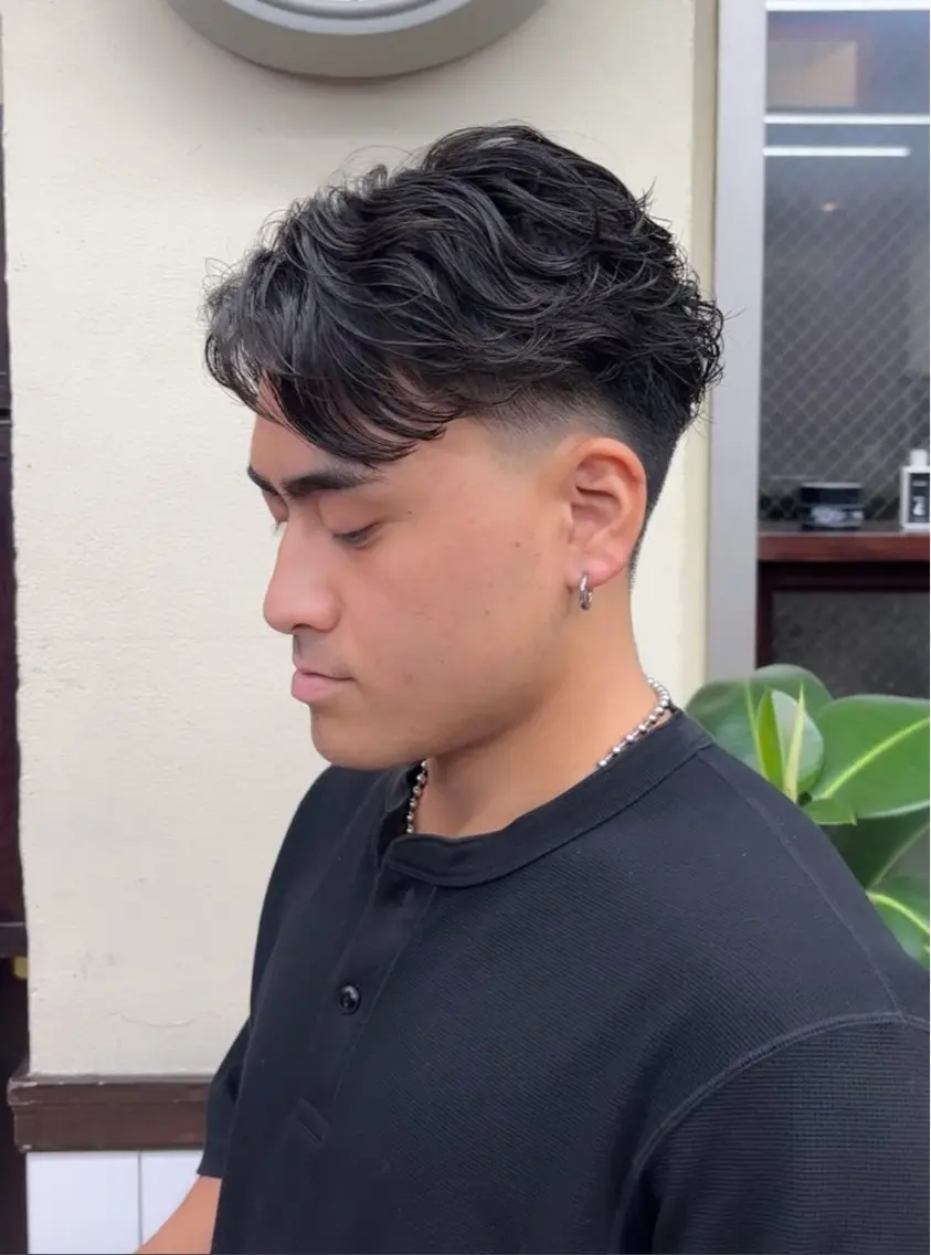 ショート パーマ げんば ななのヘアスタイル