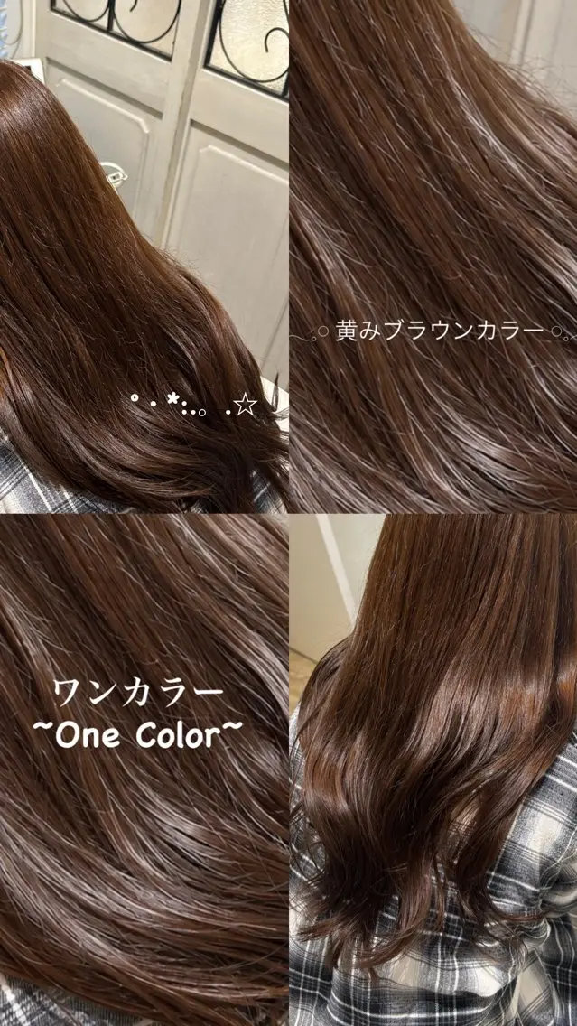 ロング カラー ブラウンカラー 遠藤 美空のヘアスタイル