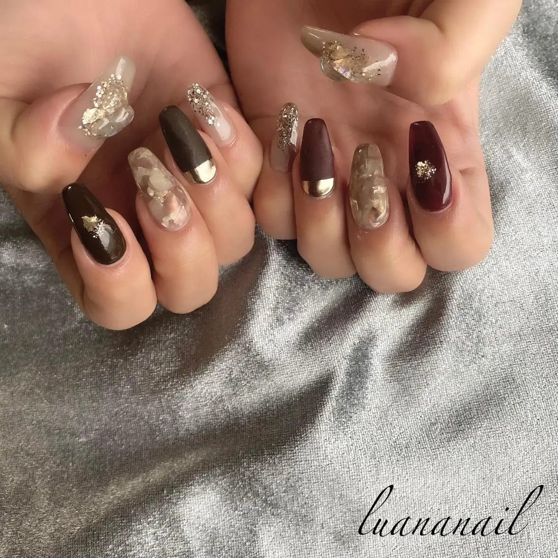 ネイル ニュアンスネイル luana nailのネイルデザイン