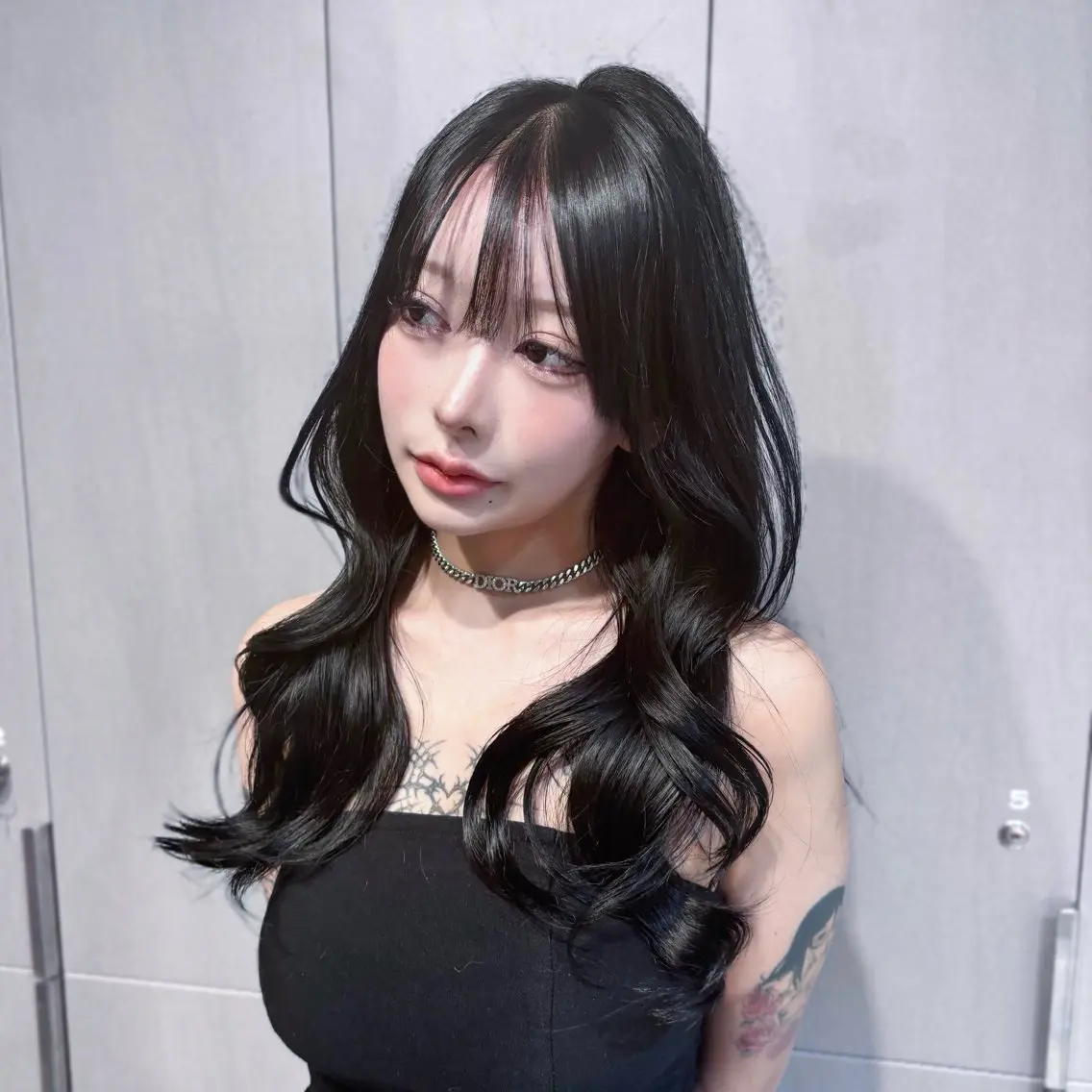 ロング カラー カット ヘアカラー トリートメント 髪質改善/縮毛矯正/ 韓国ヘア/矢野のヘアスタイル