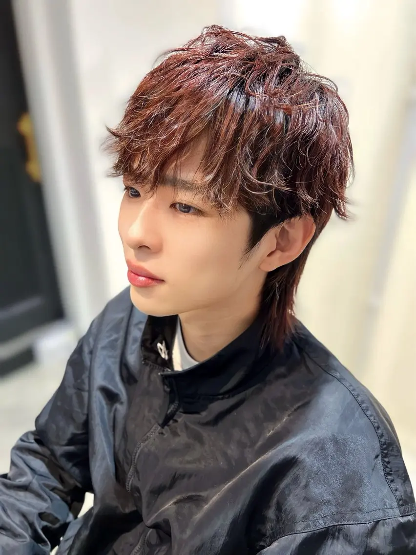 ショート パーマ メンズ 齊藤 安弘のヘアスタイル