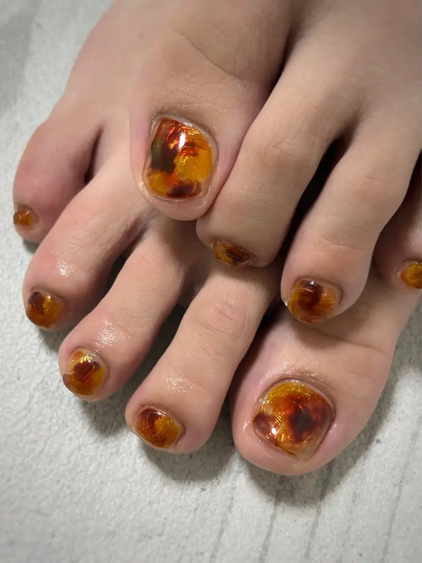 ネイル フットネイル FIORITURA Maikoのネイルデザイン