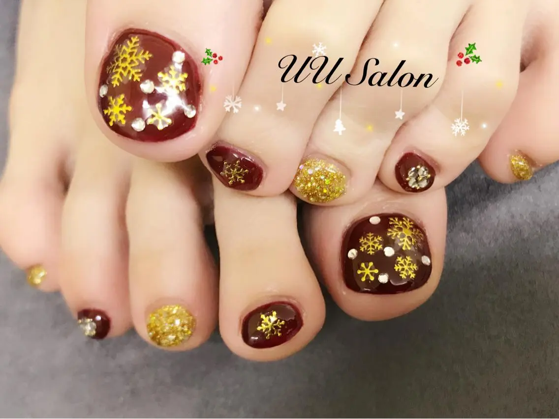ネイル フットネイル UU Beauty &Nailのネイルデザイン