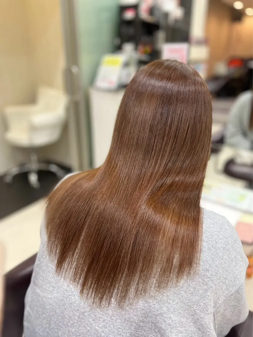 【💜ミニモ限定クーポン💜】極みストレート ✨️コラーゲン泡パック付🌈ᵕ̈*の写真