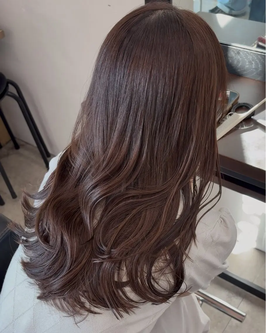 セミロング カラー ヘアカラー トリートメント カラーモデル募集🪐 /KOKIのヘアスタイル