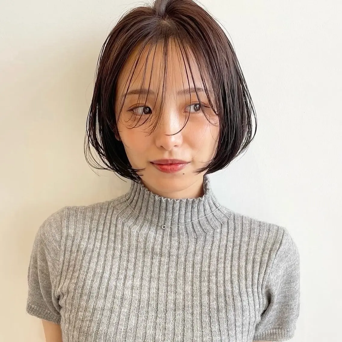 🌞【人気No.1✨お🉐クーポン】"脱こけし"ボブカット+カラー+高級トリートメント|¥17,930→¥14,980〜の写真