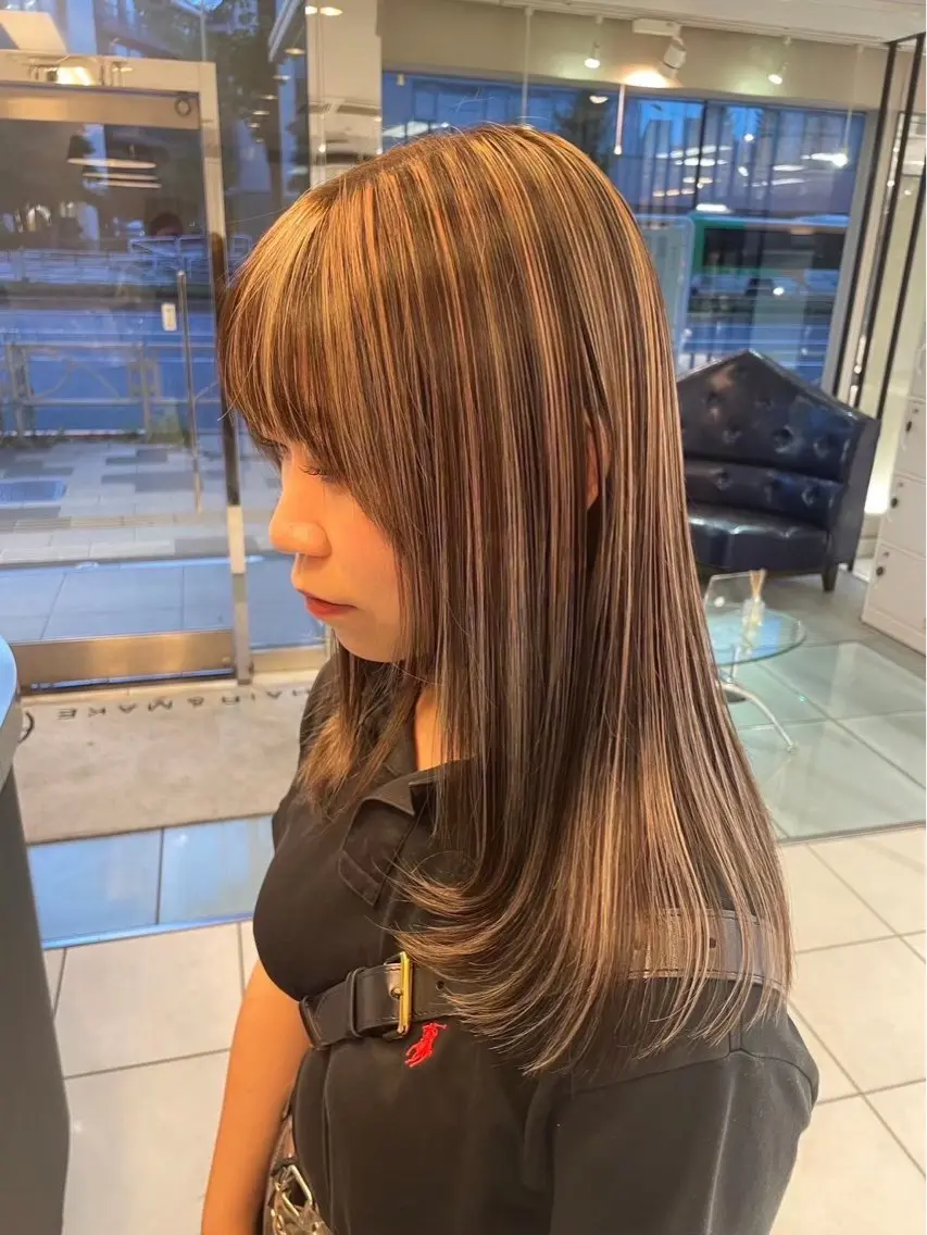 ロング カラー miiko🌼 大人ヘアのヘアスタイル