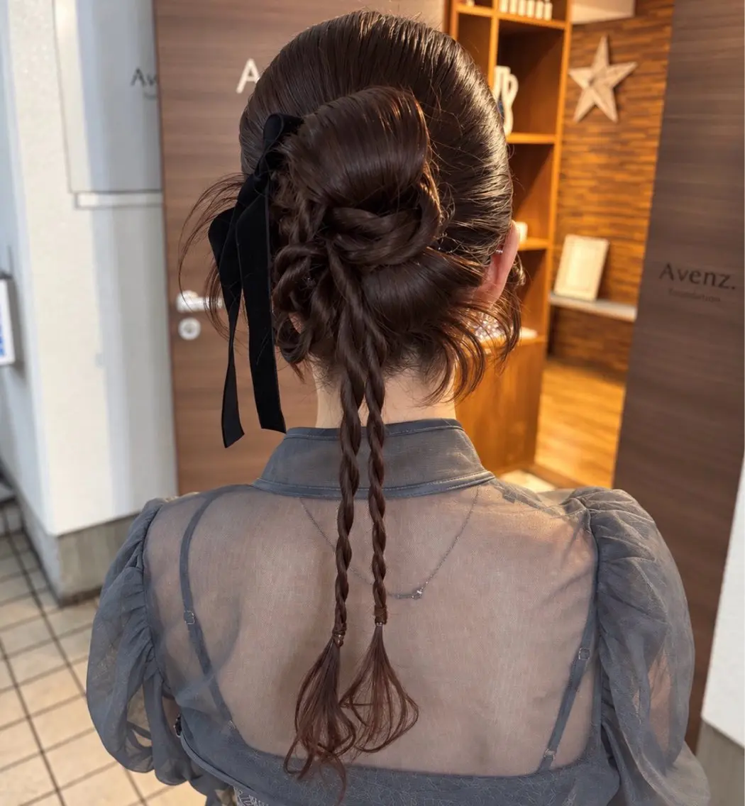 ヘアアレンジ 結婚式・ブライダル ヘアセット muu.表参道 まつげネイルヘアーのマツエク・マツパデザイン