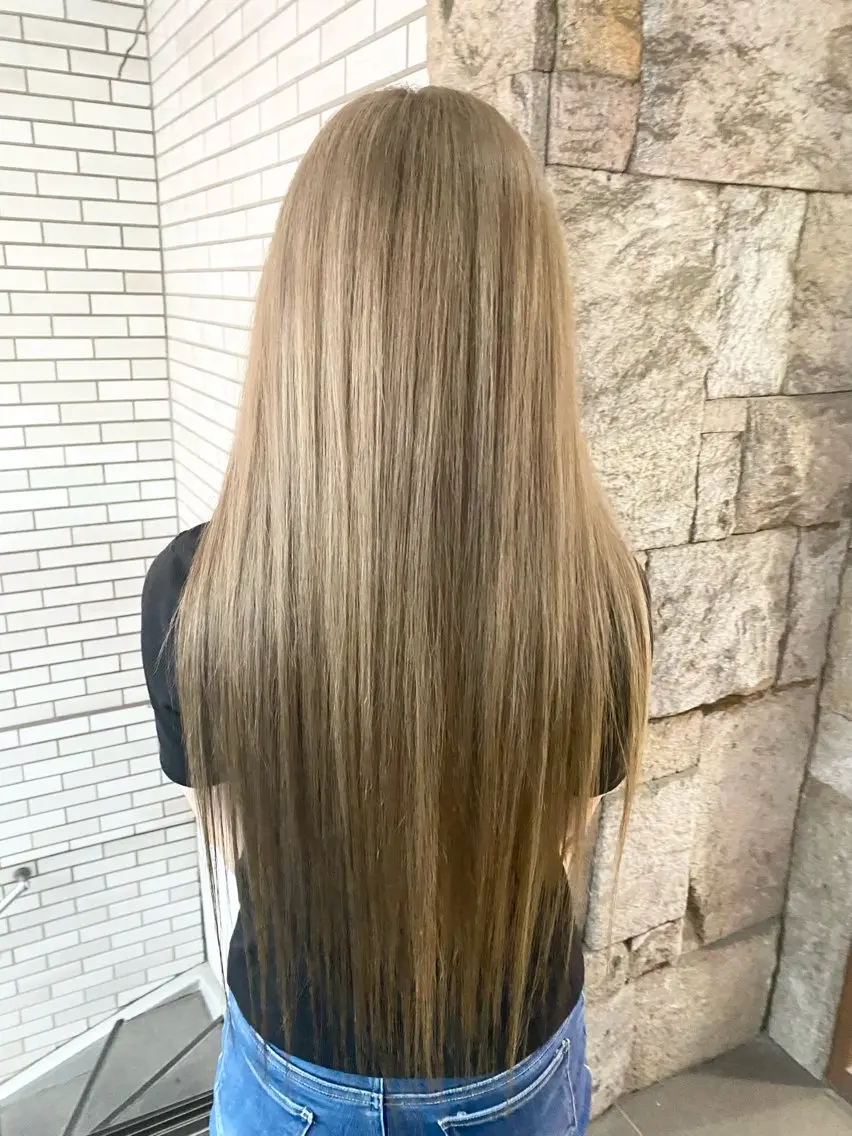 ✨️5月新規限定✨🌈全体ケアブリーチ&カラー✨️の写真