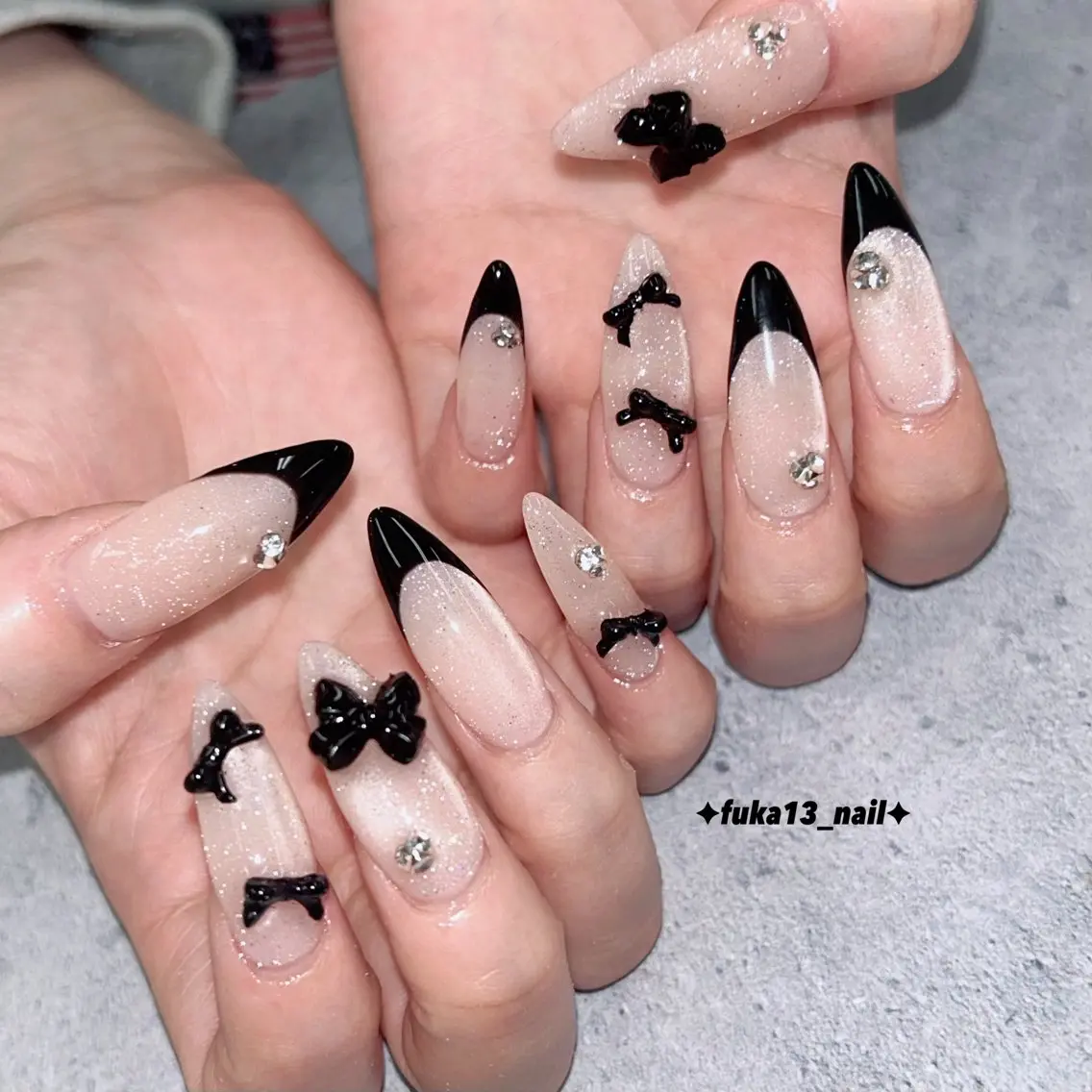 ネイル 長さ出し フレンチネイル ガーリー 韓国ネイル 持ち込み ハンドネイル Nail♡Fuka. /6月予約受付中のネイルデザイン
