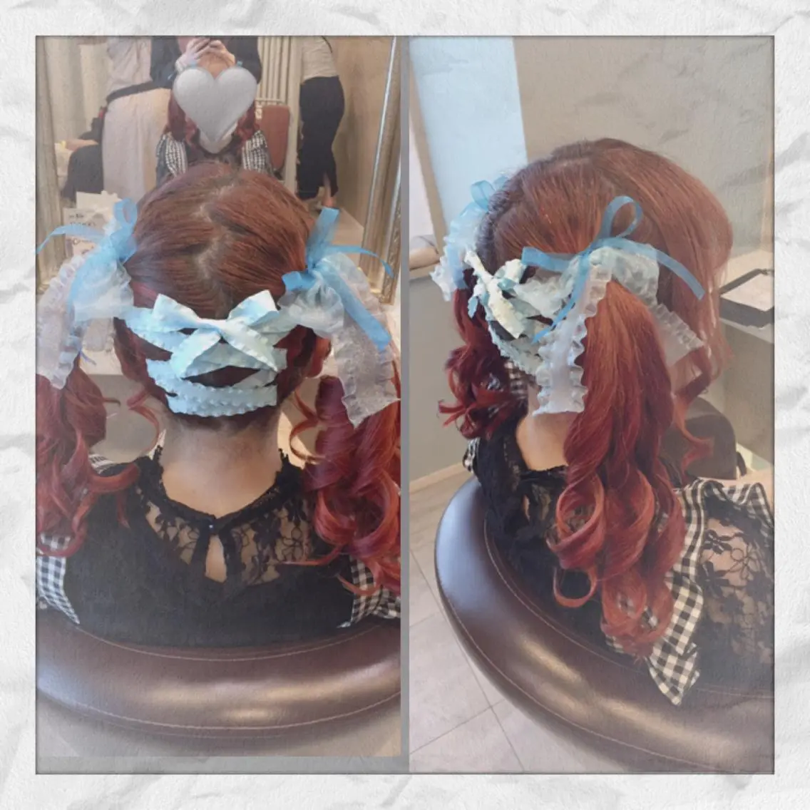 セミロング ヘアアレンジ ツインテール ヘアセット ヘアセット/着付け 𓇼 まつもと𓇼のその他イメージ