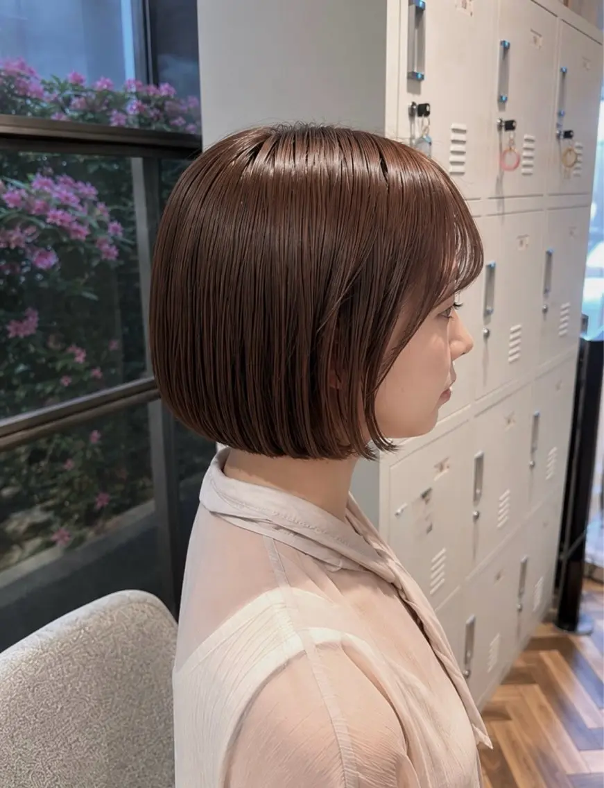 ショート カット ヘアカラー リオ/似合わせカット 🤍透明感🎀/大宮のヘアスタイル
