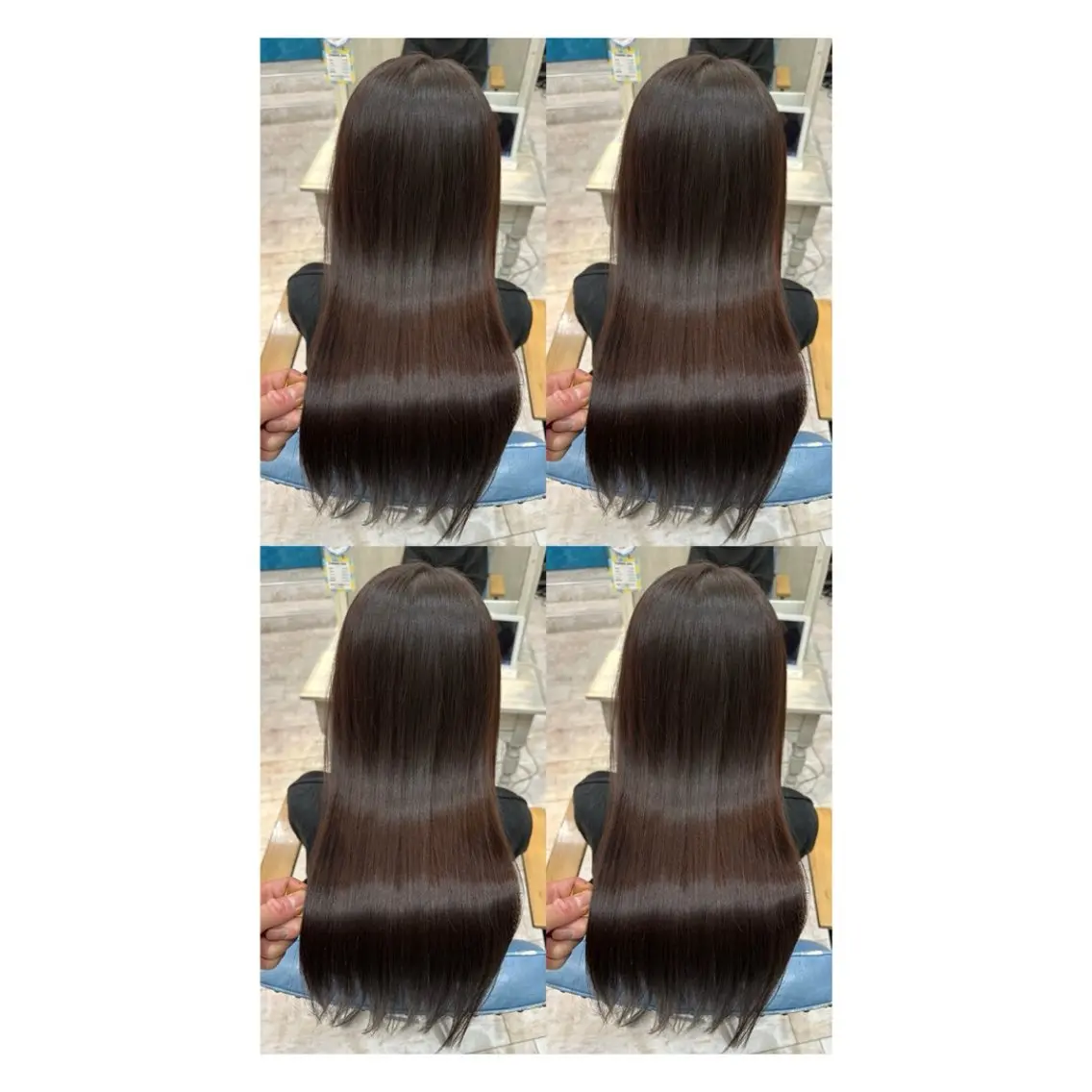 ロング カラー 透明感カラー 髪質改善 縮毛矯正 トリートメント カット ヘアカラー トリートメント 店長✨レイヤー✖️ 髪質改善✖️韓国ヘアのヘアスタイル