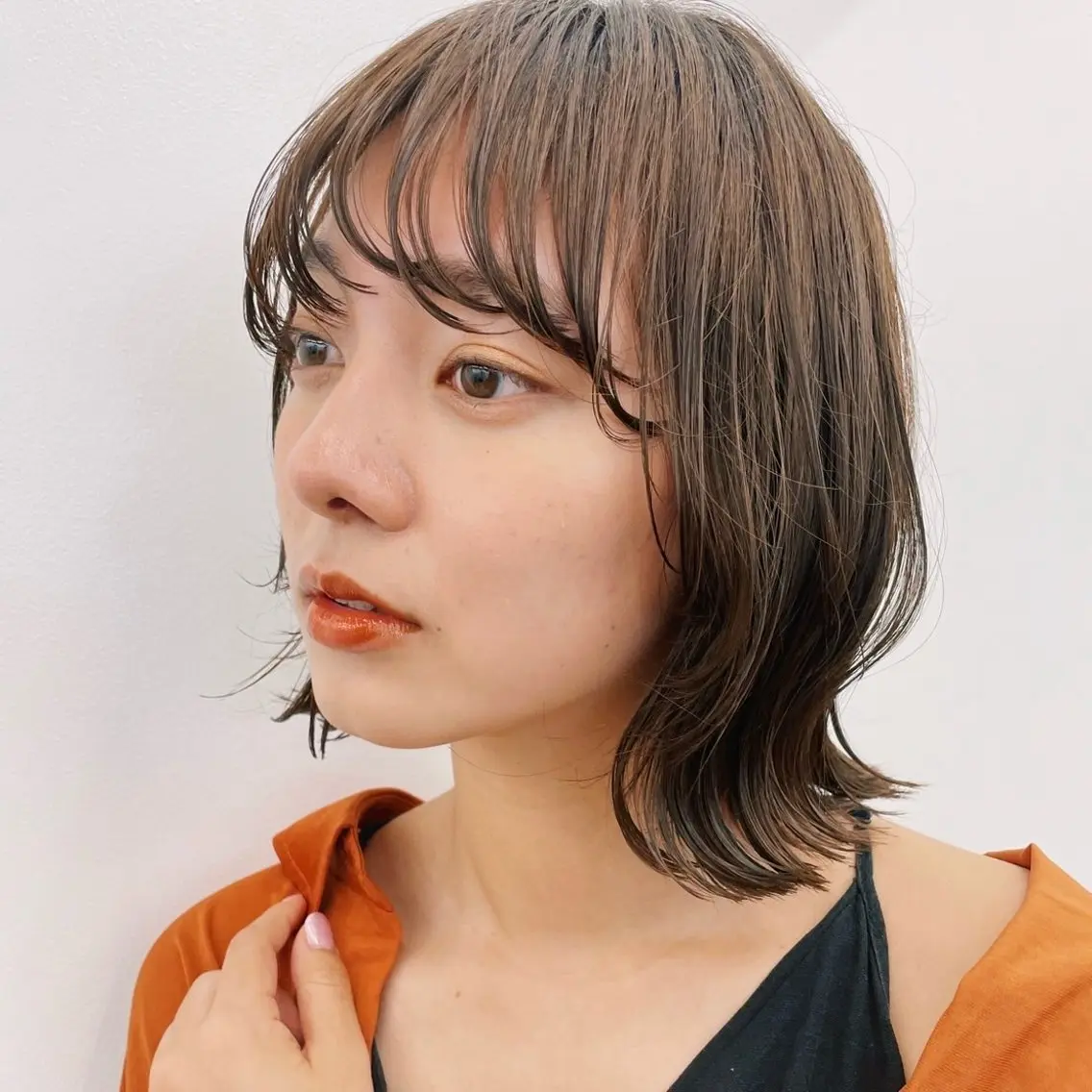 ショート ボブ ヘアセット/透明感 カラー/MIHO♡のヘアスタイル