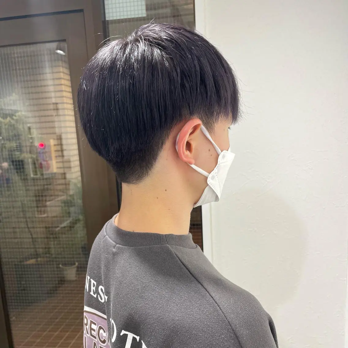 カラー メンズ ヘアカラー トリートメント shiho .のヘアスタイル