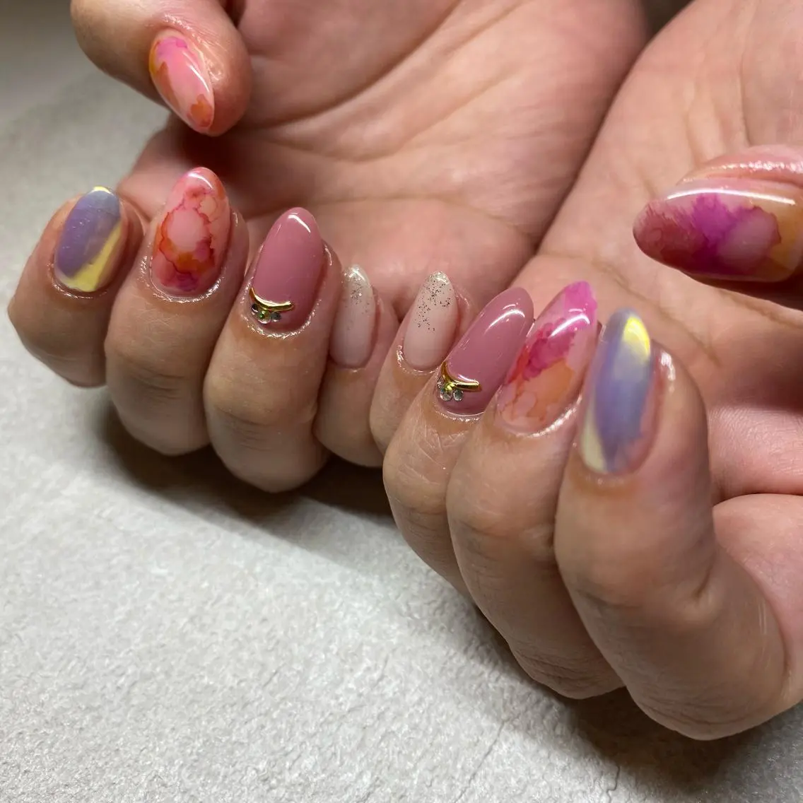 ネイル 【うるちゅるnail 】🩰maiのネイルデザイン