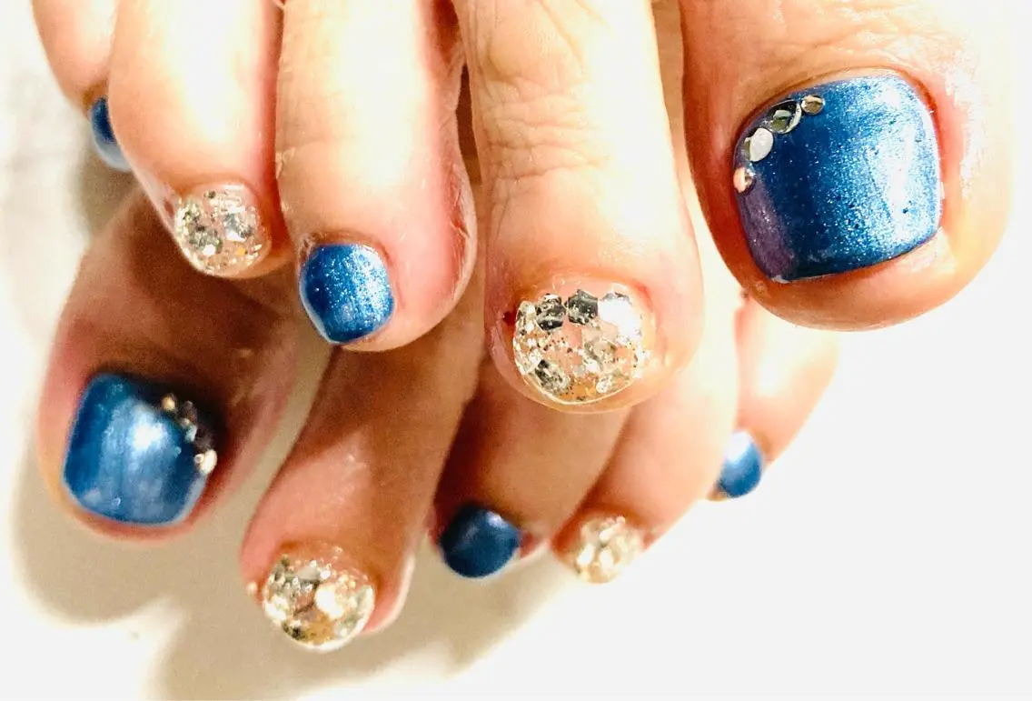 ネイル フットネイル one nailsalonのネイルデザイン