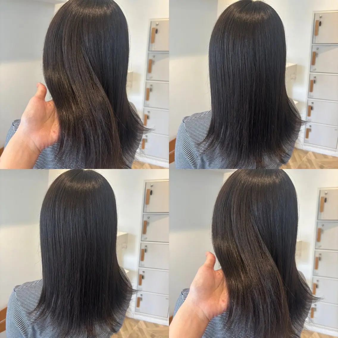 ミディアム カラー ブラウンカラー オリーブブラウン お客様満足度No.1 🐶柴田みどりのヘアスタイル