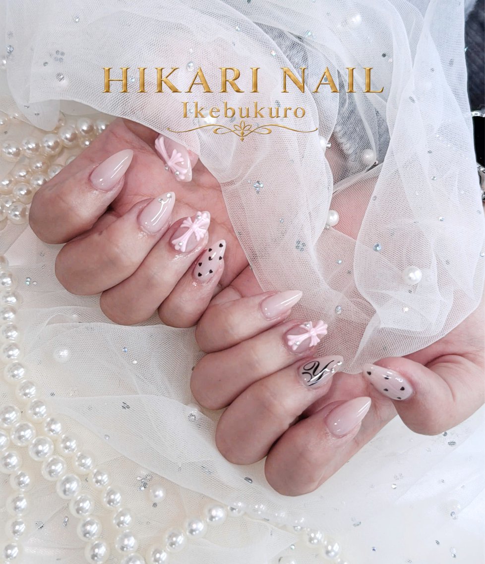 ネイル ハロウィン 持ち込み 冬ネイル クリスマス ハンドネイル HikariNail Ikebukuroのネイルデザイン