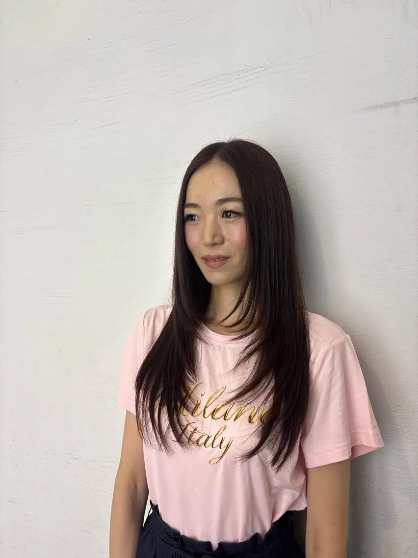 セミロング ヘアアレンジ カット ヘアカラー KUREHA/艶モテ カラー✨／海外系🌺のヘアスタイル