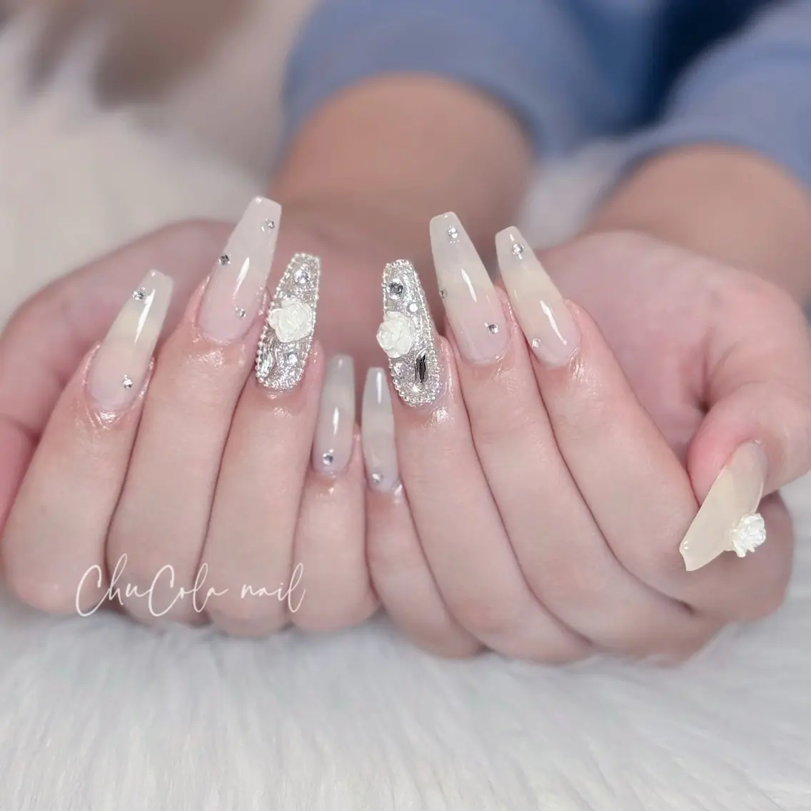 ネイル ワンホンネイル nailsalon ChuColaのネイルデザイン