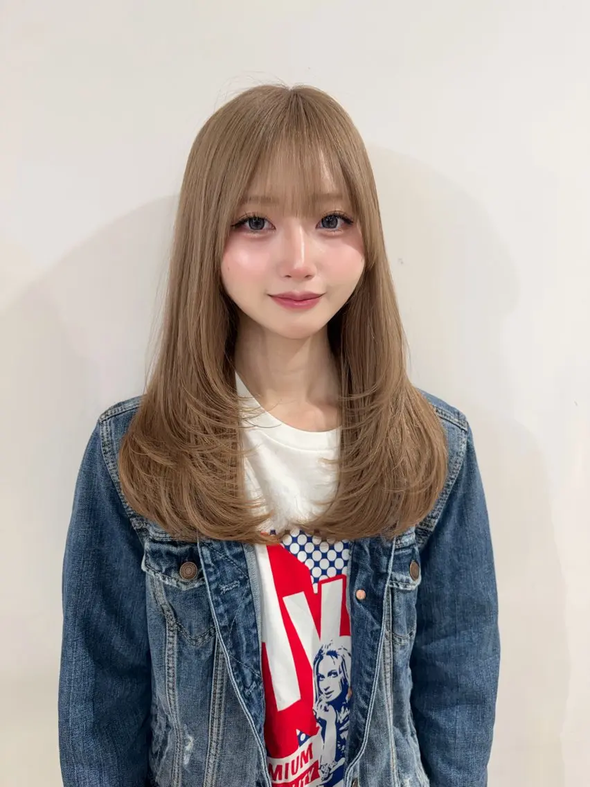 ロング カット カットモデル募集中 🎀美帆のヘアスタイル