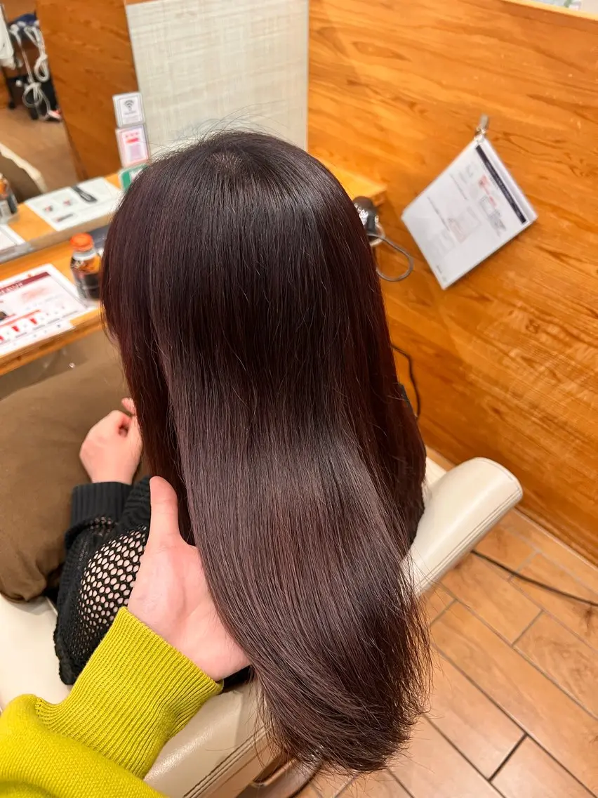 セミロング 🎀渡部 凜花/髪質 改善/艶髪🎀のヘアスタイル
