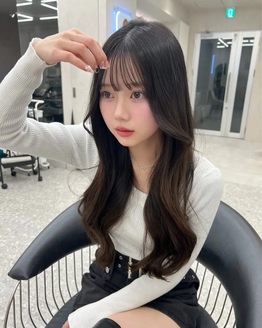 セミロング カット ヘアカラー トリートメント 博多ベージュ 🐻松井傑のヘアスタイル
