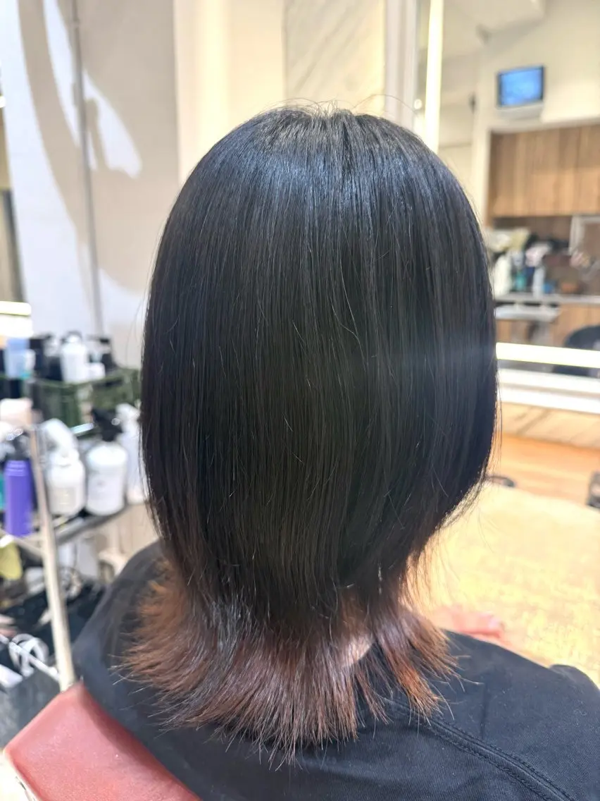 ミディアム トリートメント トリートメント 横浜/カラーモデル 様募集中/ヒトミのヘアスタイル