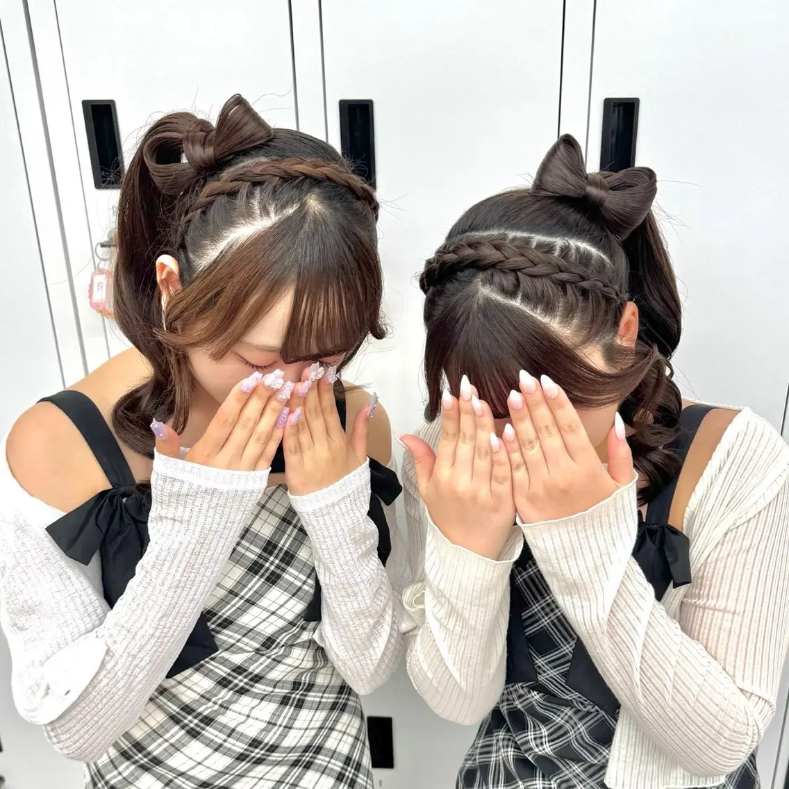 ロング ヘアアレンジ ヘアセット ヘアメ🎀ハイトーン 🩵エクステ🪄しほのヘアスタイル