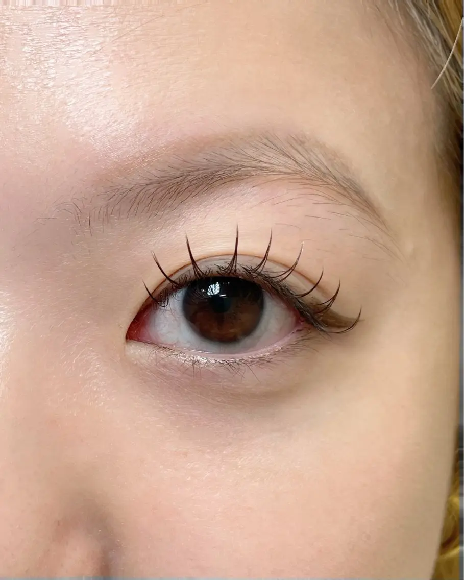 ミニモ限定🎀フラットラッシュLDカール120本(オフ込み)コーティング付きの写真