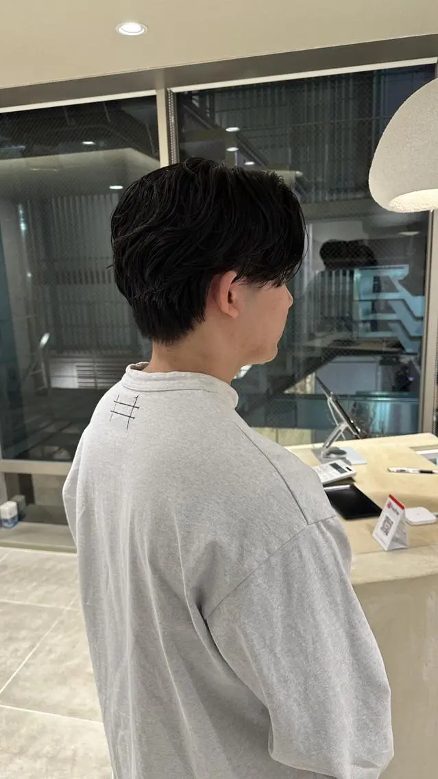 【メンズ限定💈】カット+髪質改善縮毛矯正+１stepトリートメントの写真
