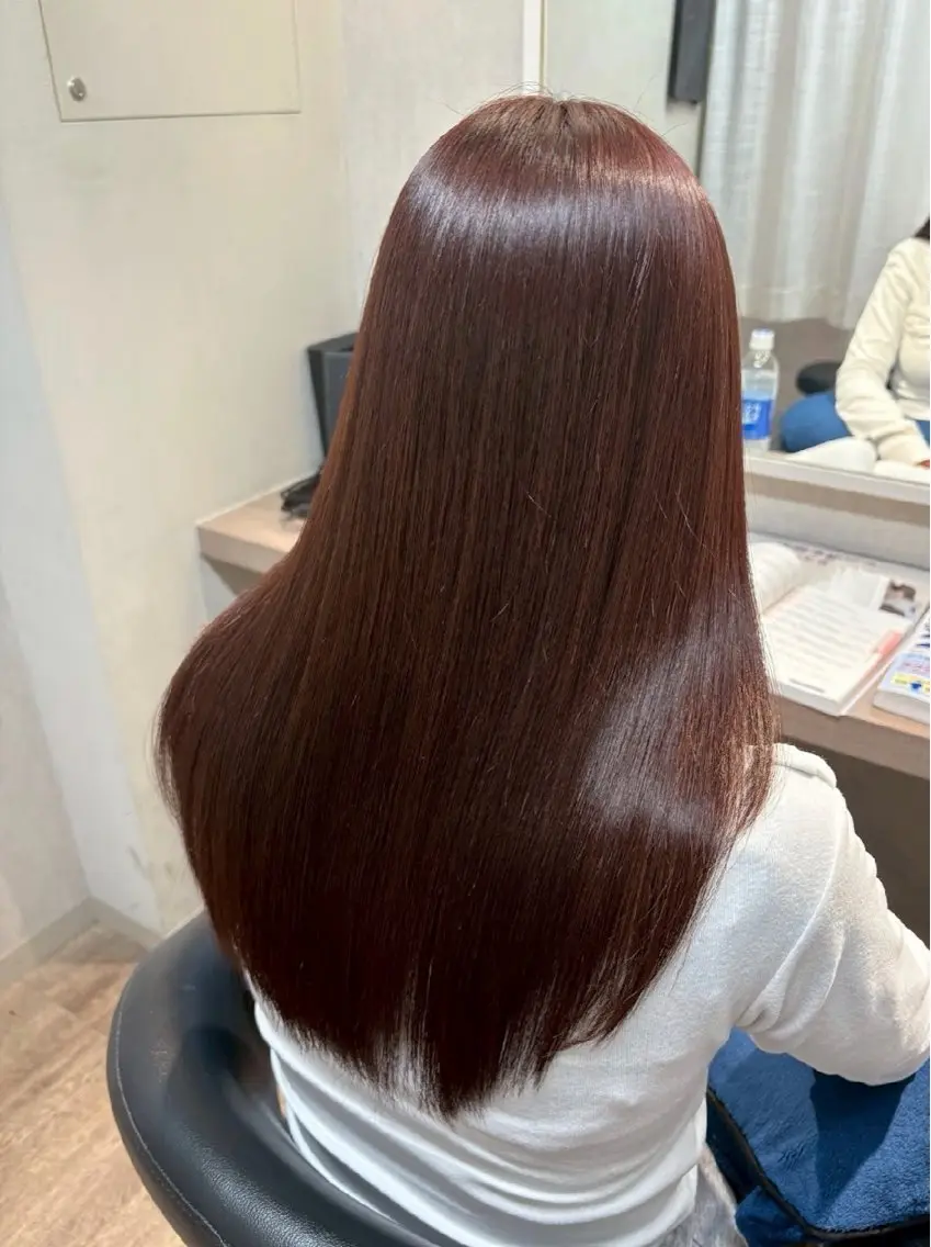 ロング ANDIAMO 栄 栞名のヘアスタイル