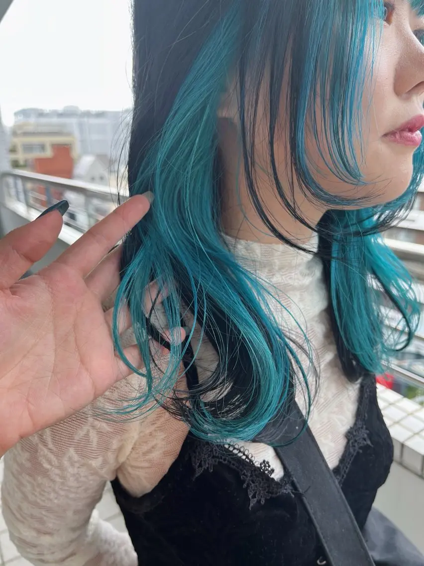 ミディアム カラー IROW/イロウ天神 大名店 yamaのヘアスタイル