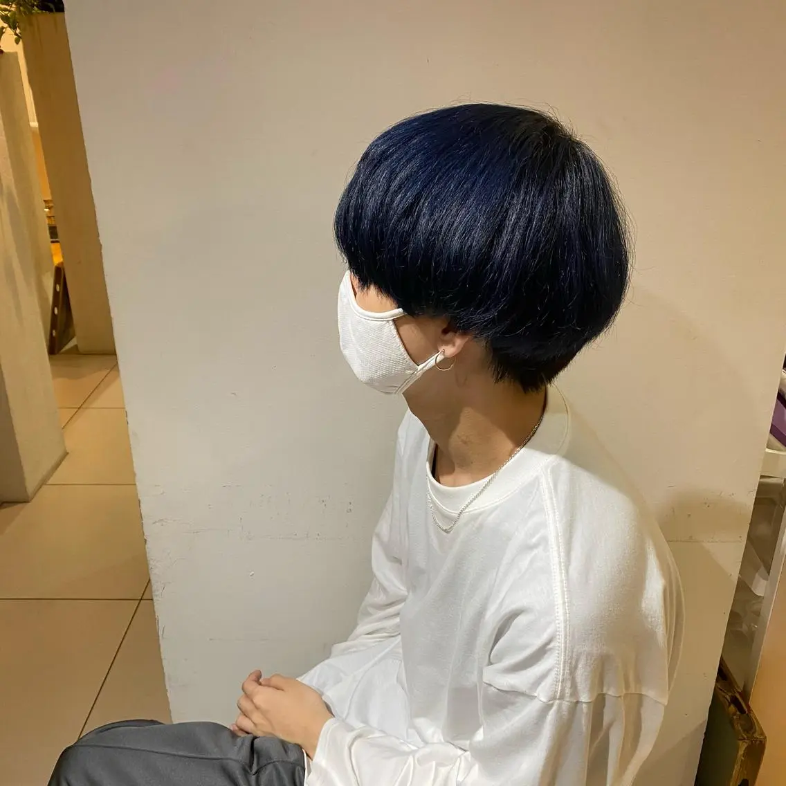 ショート メンズ メンズブリーチ 【質感調整】 🫧【艶髪】石井佑弥のヘアスタイル