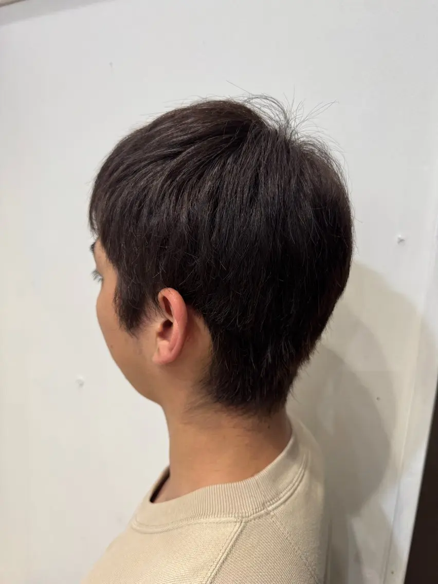 ショート カラー ヘアカラー 大塚 しおりのヘアスタイル