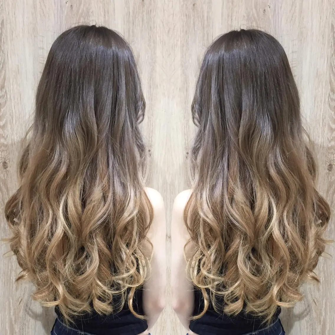 カラー グラデーションカラー 中林 由佳のヘアスタイル