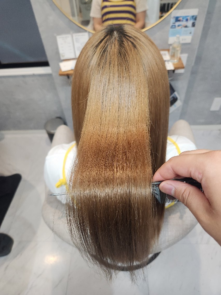 ロング 小松 航大のヘアスタイル