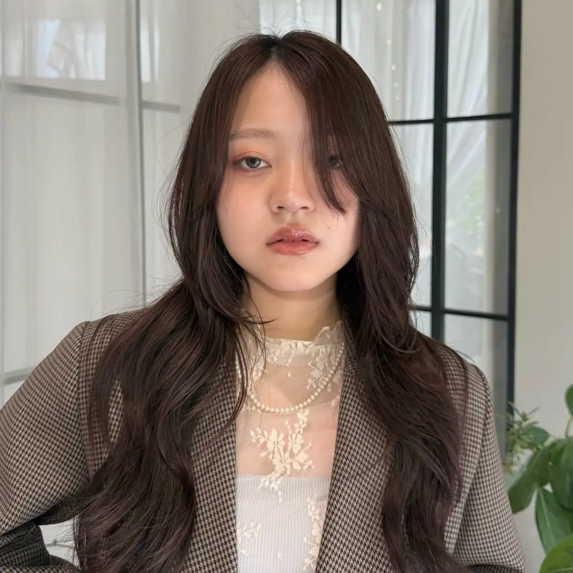 ロング カラー ベージュカラー ブラウンカラー ブラウンベージュ 透明感カラー レイヤーカット カット nana/レイヤー /ボブ/梅田のヘアスタイル