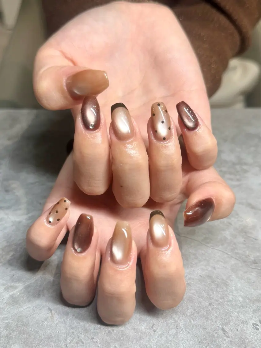 ネイル ハンドネイル IROHA NAIL 三条河原町店　美優のネイルデザイン