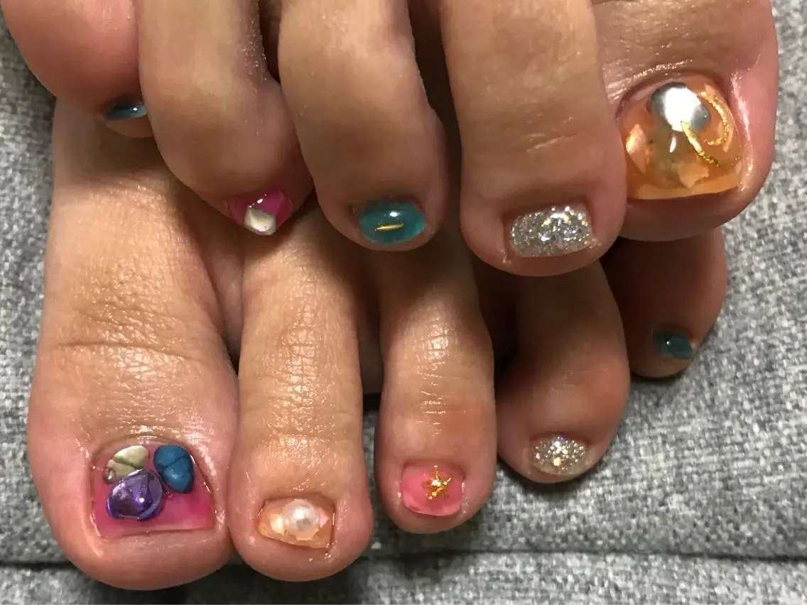 ネイル 佐藤 ゆうのネイルデザイン